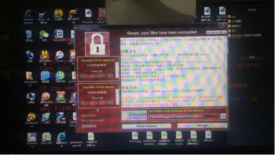 全球爆发勒索病毒攻击